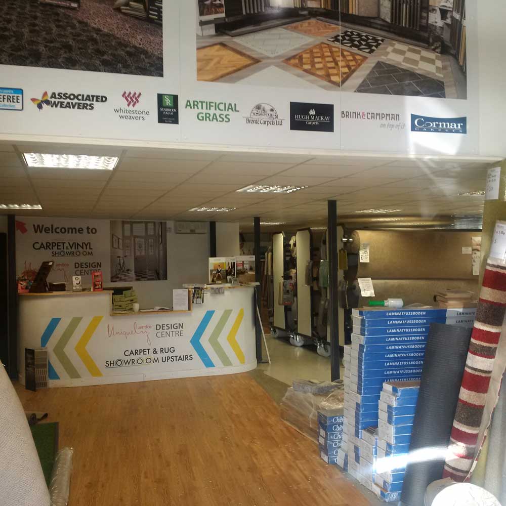 Carpet and Vinyl Showroom in Birstall, Leeds