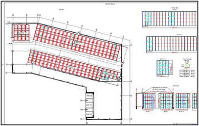 Drive in Pallet racking design