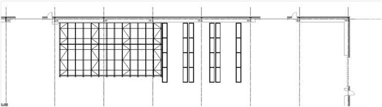 CAD image for Hartlepool pallet racking installation