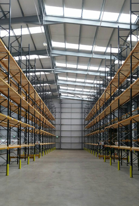 Wide Aisle Pallet Racking for Yorkshire and the North East